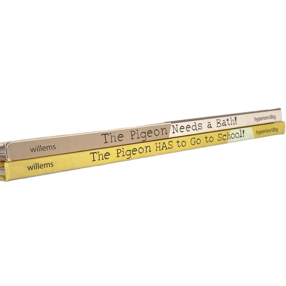 The Pigeon Needs a Bath - The Pigeon Has to Go to School Book Lot (2) - Picture 3 of 3